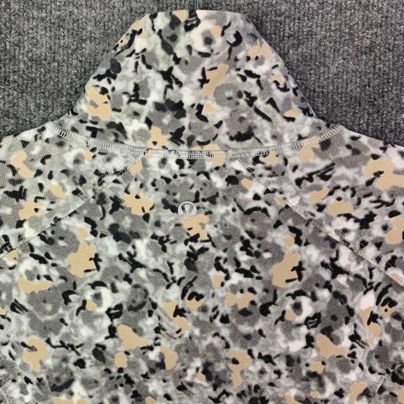 Lululemon‎ Jacket Womens 10 Gray Nice Asana Full Zip Training Running Athleisure - Picture 6 of 9